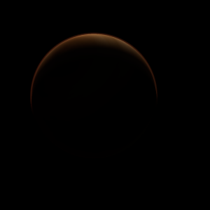 The artist's impression of EPIC 212235321 b artist's rendition