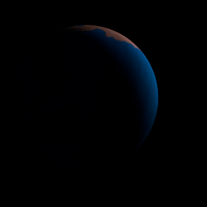 The artist's impression of EX Dra (AB)b artist's rendition