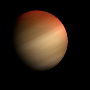 The artist's impression of FLMN J0541377-0155097 artist's rendition