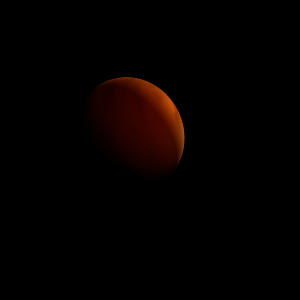 The artist's impression of FLMN J0541387-0150507 artist's rendition