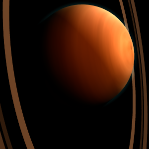 The artist's impression of FS Aur (AB)b artist's rendition