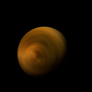 The artist's impression of G 194-47 (AB)b artist's rendition