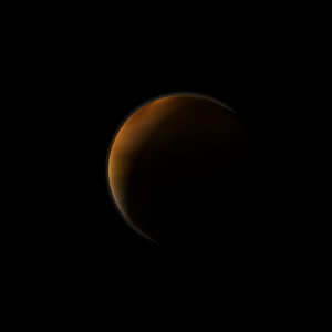 The artist's impression of GJ 1001 B artist's rendition