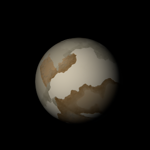 The artist's impression of GJ 1002 c artist's rendition