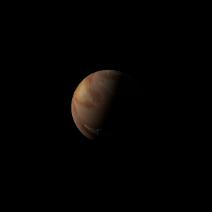 The artist's impression of GJ 1132 b artist's rendition