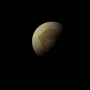 The artist's impression of GJ 15 Ac artist's rendition