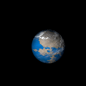 The artist's impression of GJ 3090 b artist's rendition