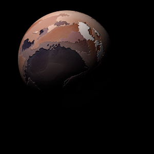 The artist's impression of GJ 3138 c artist's rendition