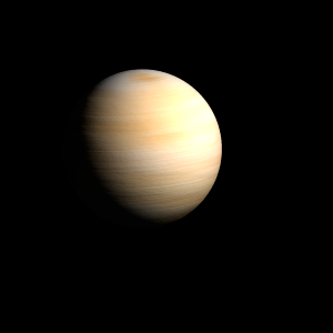 The artist's impression of GJ 3470 b artist's rendition