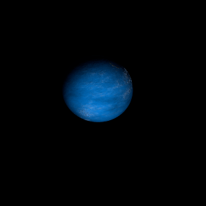 The artist's impression of GJ 3929 b artist's rendition