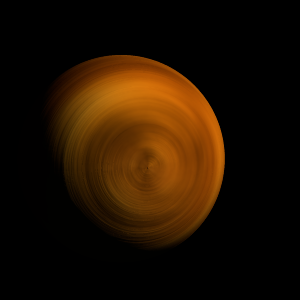 The artist's impression of GJ 3942 b artist's rendition
