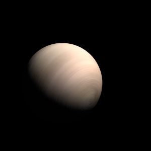 The artist's impression of GJ 422 b artist's rendition