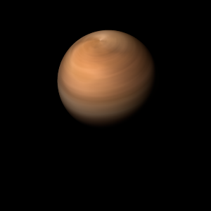 The artist's impression of GJ 660.1 Ab artist's rendition