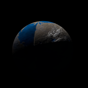 The artist's impression of GJ 667 C b artist's rendition