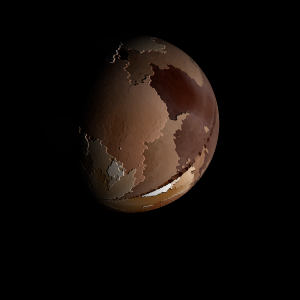 The artist's impression of GJ 667 C f artist's rendition