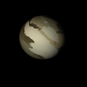 The artist's impression of GJ 667 Cg artist's rendition