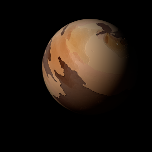 The artist's impression of GJ 676 A d artist's rendition