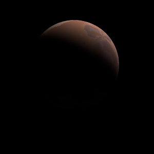 The artist's impression of GJ 676 Ae artist's rendition
