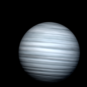 The artist's impression of GJ 832 b artist's rendition