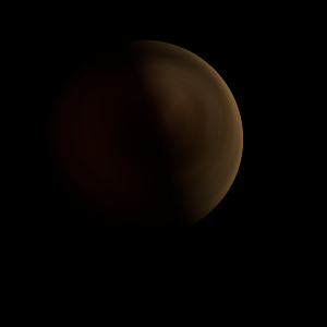 The artist's impression of GSC 08047-00232 b artist's rendition