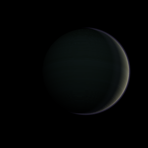 The artist's impression of HAT-P-16 Ab artist's rendition