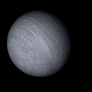 The artist's impression of HATS-71 b artist's rendition