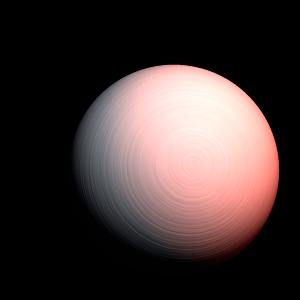 The artist's impression of HD 103720 b artist's rendition