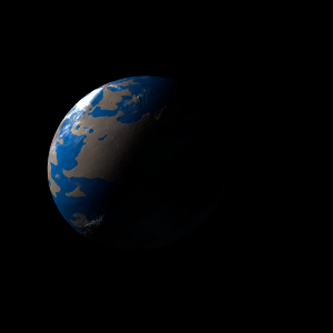 The artist's impression of HD 103891 b artist's rendition