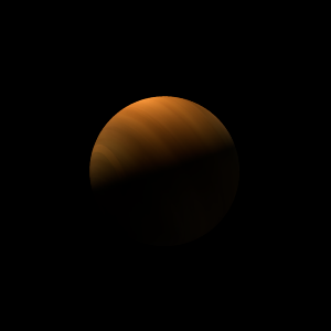 The artist's impression of HD 106270 b artist's rendition