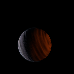 The artist's impression of HD 10647 b artist's rendition
