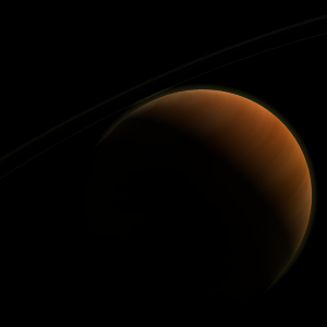 The artist's impression of HD 106906 (AB)b artist's rendition