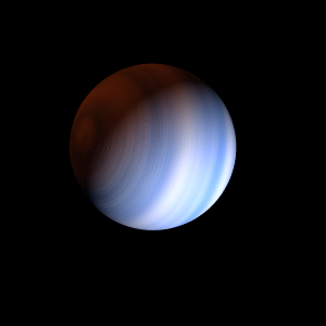 The artist's impression of HD 108863 b artist's rendition