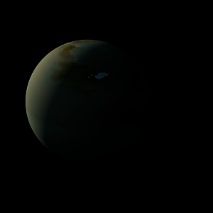 The artist's impression of HD 10975 b artist's rendition