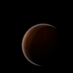 The artist's impression of HD 110014 b artist's rendition