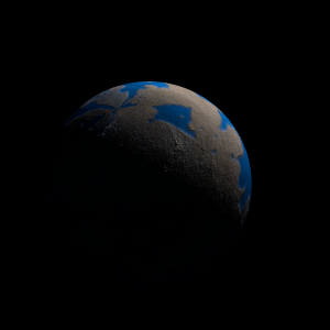 The artist's impression of HD 110067 c artist's rendition