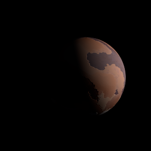 The artist's impression of HD 112300 b artist's rendition