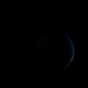The artist's impression of HD 113337 Ab artist's rendition