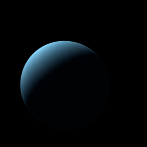 The artist's impression of HD 113337 c artist's rendition