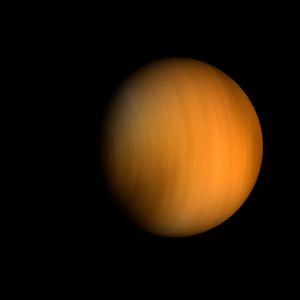 The artist's impression of HD 11506 d artist's rendition