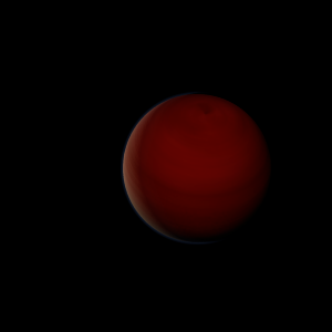 The artist's impression of HD 117618 b artist's rendition