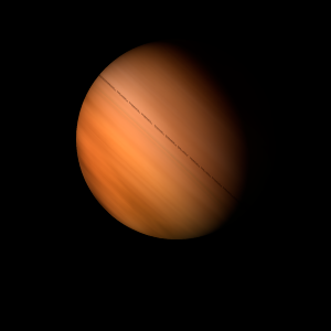 The artist's impression of HD 119445 b artist's rendition