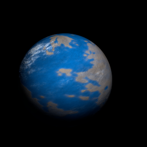 The artist's impression of HD 122562 c artist's rendition