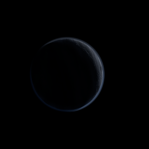 The artist's impression of HD 130322 b artist's rendition