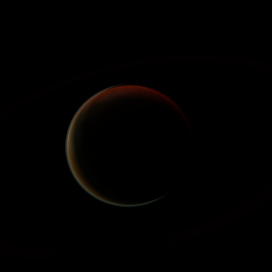 The artist's impression of HD 130948 C artist's rendition