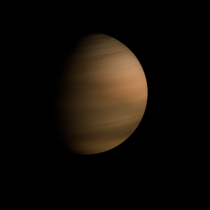 The artist's impression of HD 134060 b artist's rendition