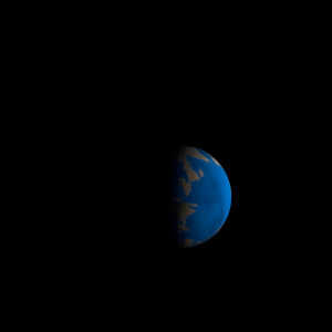 The artist's impression of HD 134606 Ac artist's rendition