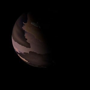 The artist's impression of HD 134606 Af artist's rendition