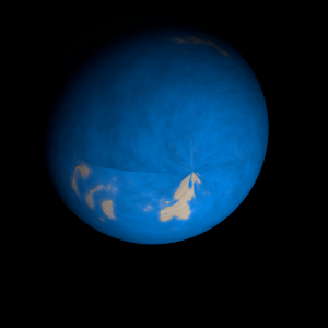The artist's impression of HD 13507 b artist's rendition