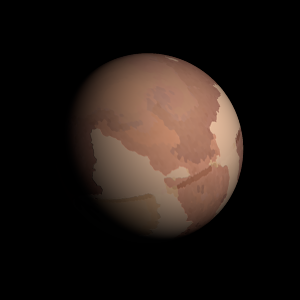 The artist's impression of HD 136925 c artist's rendition