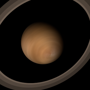 The artist's impression of HD 137510 b artist's rendition